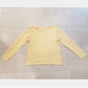 Sonoma yellow long sleeve tee